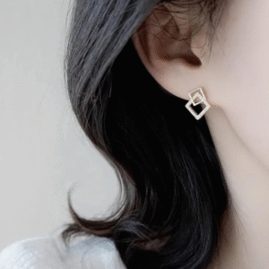 Geometric Modern Earrings for Women | Girls