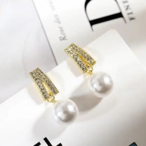 Hanging Pearl Traditional Earrings | Stud For Girls